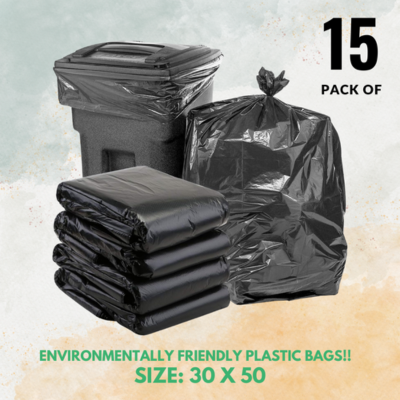 Garbage Bags 30 x 50