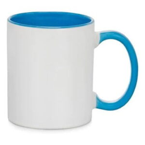SUBLIMATION MUG - INNER LITE BLUE