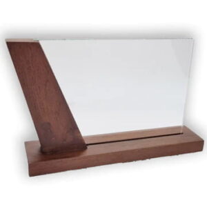 Barmatic Wood & Glass Trophy - AGT 158