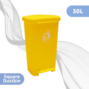 30L Plastic Square Pedal Dustbin