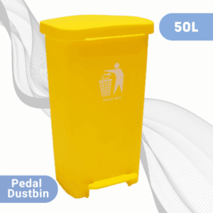 50L Plastic Square Pedal Dustbin