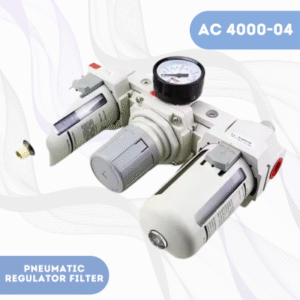 Pneumatic Air Filter Regulator Lubricator FRL 1/2″ AC4000-04