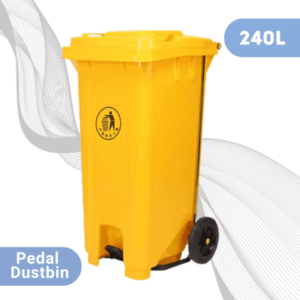 240L Plastic Industrial Pedal Dustbin