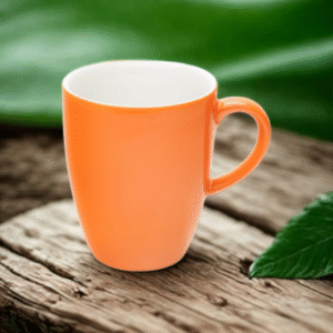 Orange Ceramic Mug