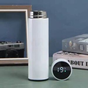 500ml White Temperature Bottle