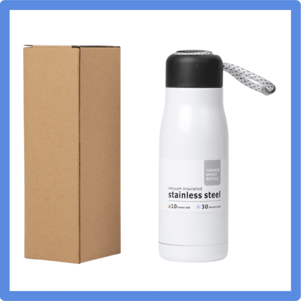WHITE - 500 Ml SS Hot n Cold Bottle