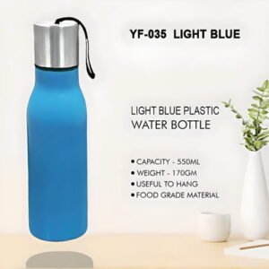 Plastic Bottle - Light Blue