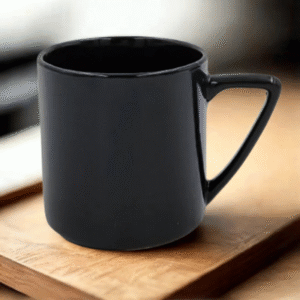 Black Ceramic Mug