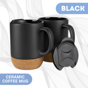 Black Ceramic Coffee Mug