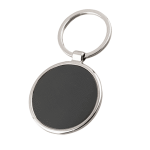 Round Metal Keychain
